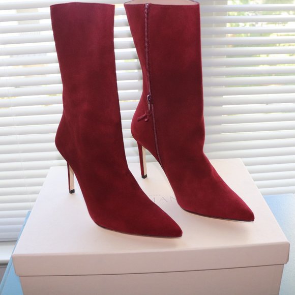 Alexandre Birman Cuba 100 Suede Bootie - Picture 7 of 11